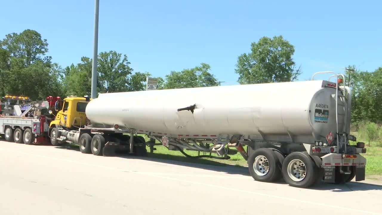 I10 at US 301 reopens after gas tanker crash